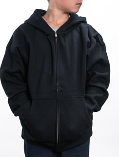 IND4001YZ - Youth Heavy Weight Hooded Zip CLOSEOUT COTTON / POLYESTER Heavyweight INDEPENDENT INDEPENDENT CLOSE OUT ON SALE REGULAR tearaway YOUTH ZIPS