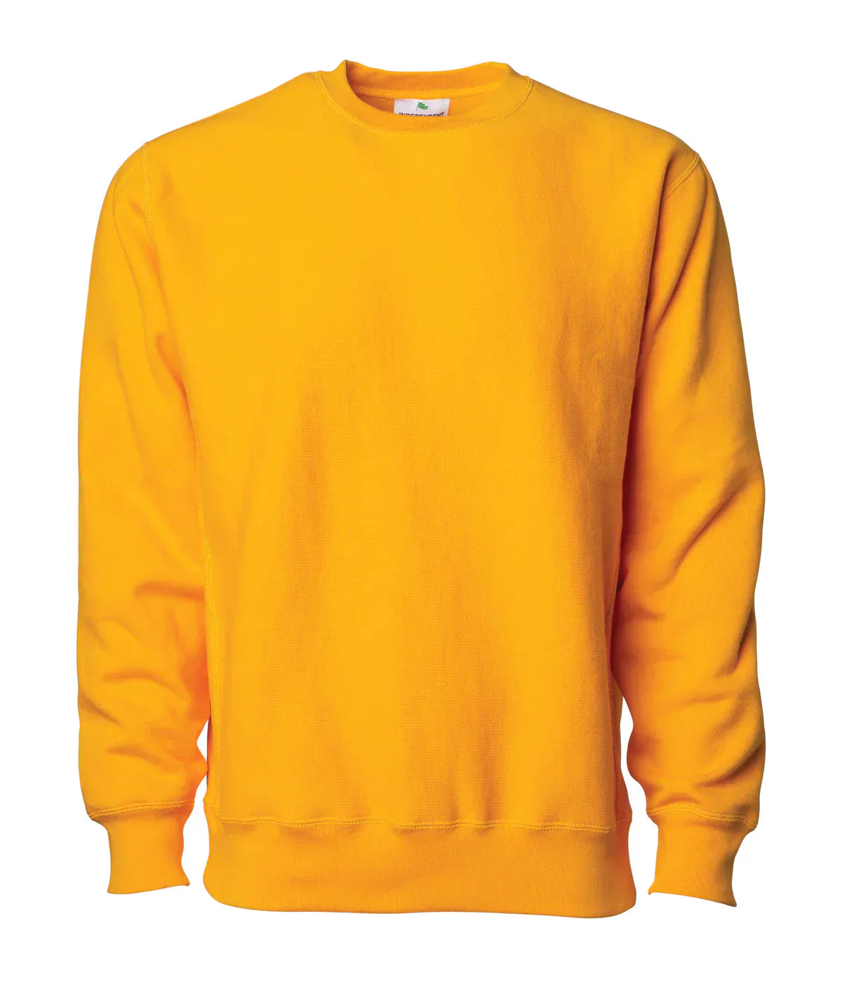 IND5000C Legend - Men's Premium 450GM Heavyweight Cross-Grain Crew Gold 5000 5000c BASIC FLEECE COTTON / POLYESTER Crew crew neck CREWNECK CREWS Cross-Grain Heavyweight ind IND5000 INDEPENDENT LEGEND MEN mens REGULAR tearaway