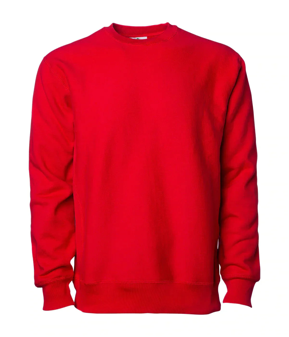 IND5000C Legend - Men's Premium 450GM Heavyweight Cross-Grain Crew Red 5000 5000c BASIC FLEECE COTTON / POLYESTER Crew crew neck CREWNECK CREWS Cross-Grain Heavyweight ind IND5000 INDEPENDENT LEGEND MEN mens REGULAR tearaway