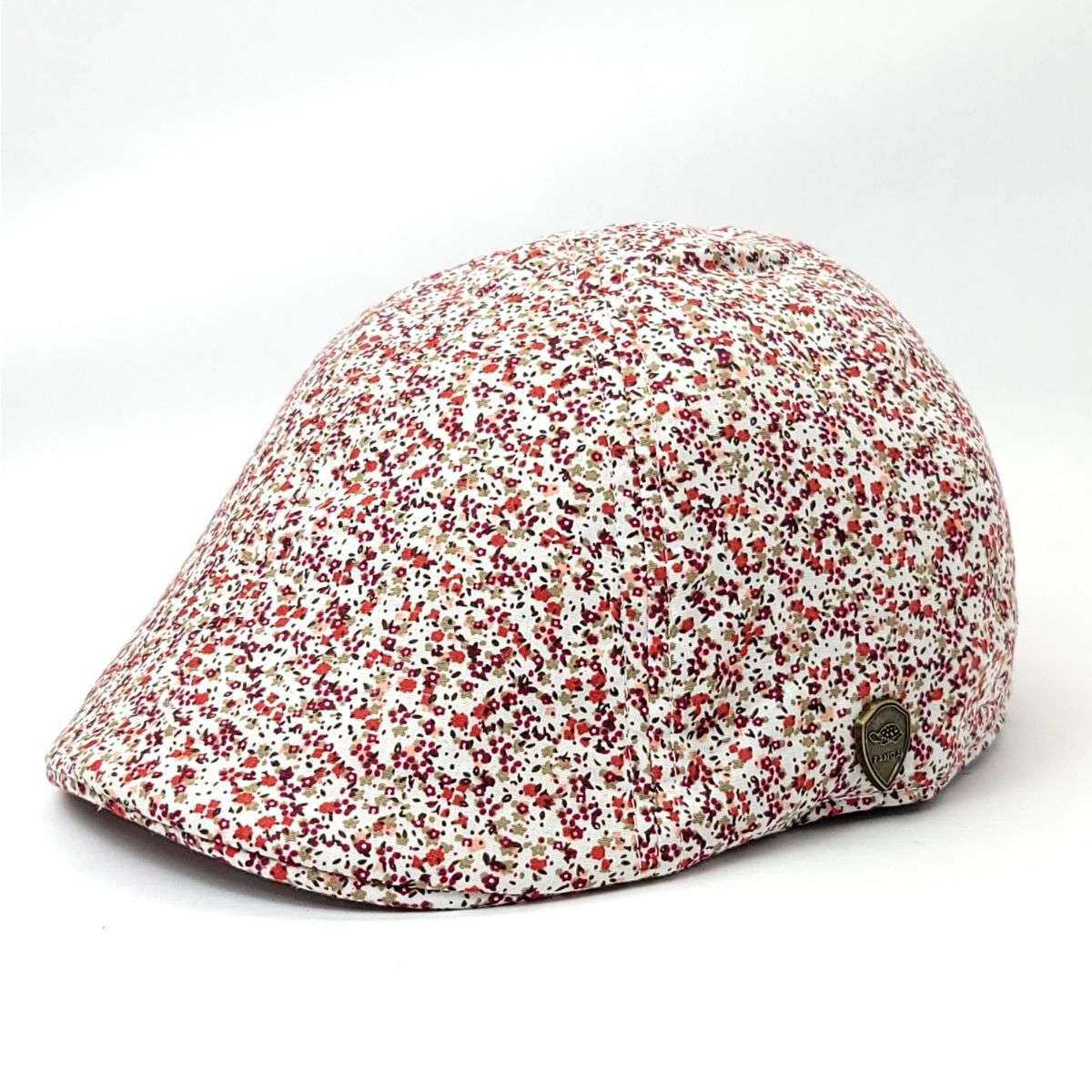 Fashion Ivy - PMV730, Flower pattern, Multi-Coloured, S/M & L/XL Red S M Fashion Hat