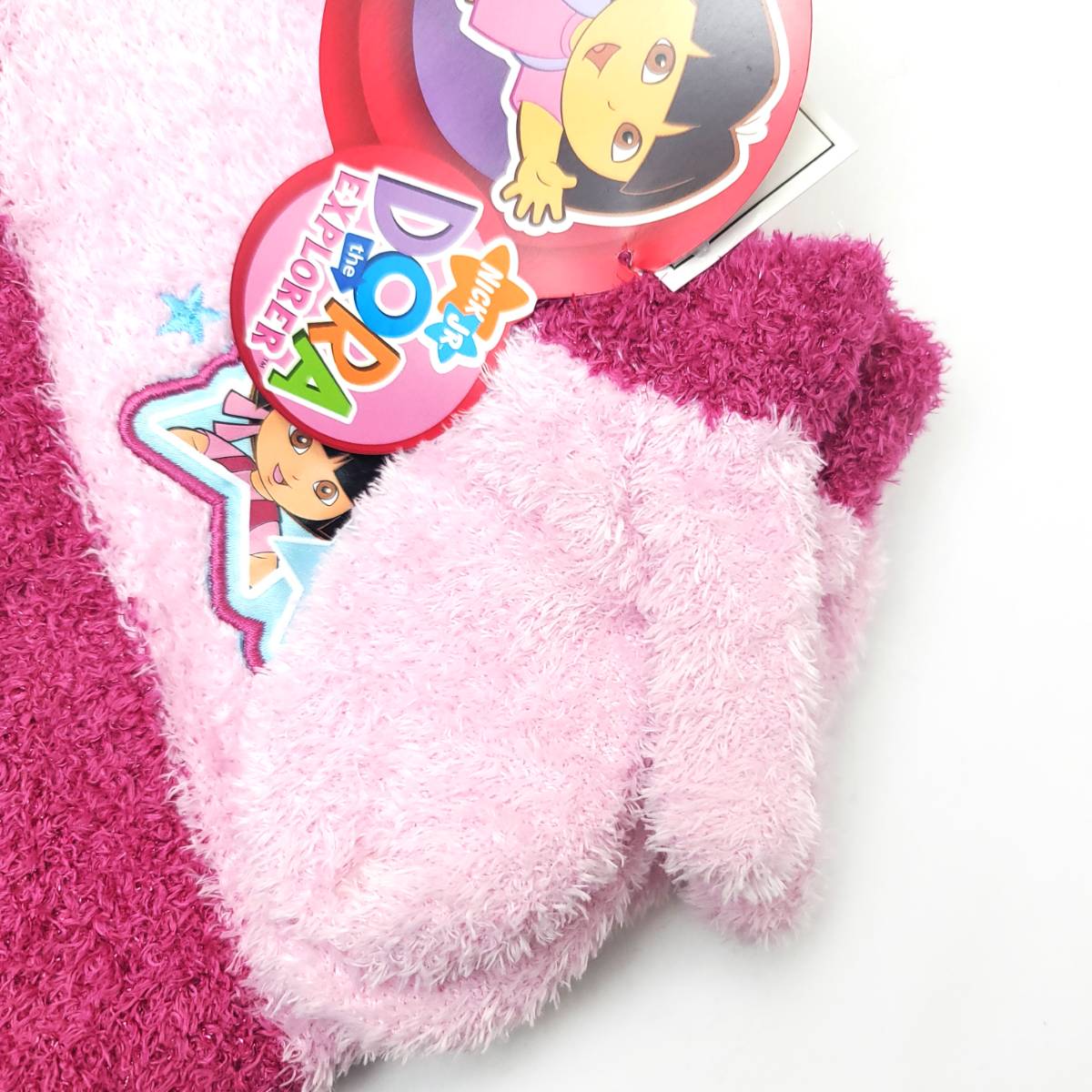 Toddler - Dora the Explorer, 2 Tone, 2pcs set, Winter Beanie & Gloves set Youths