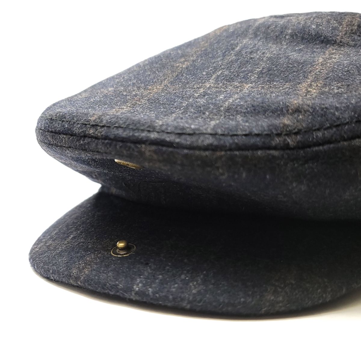 Wool Ivy Earflap Cap - IVE5033, 100% Wool, Plaid Pattern, 3 Sizes Fashion Hat