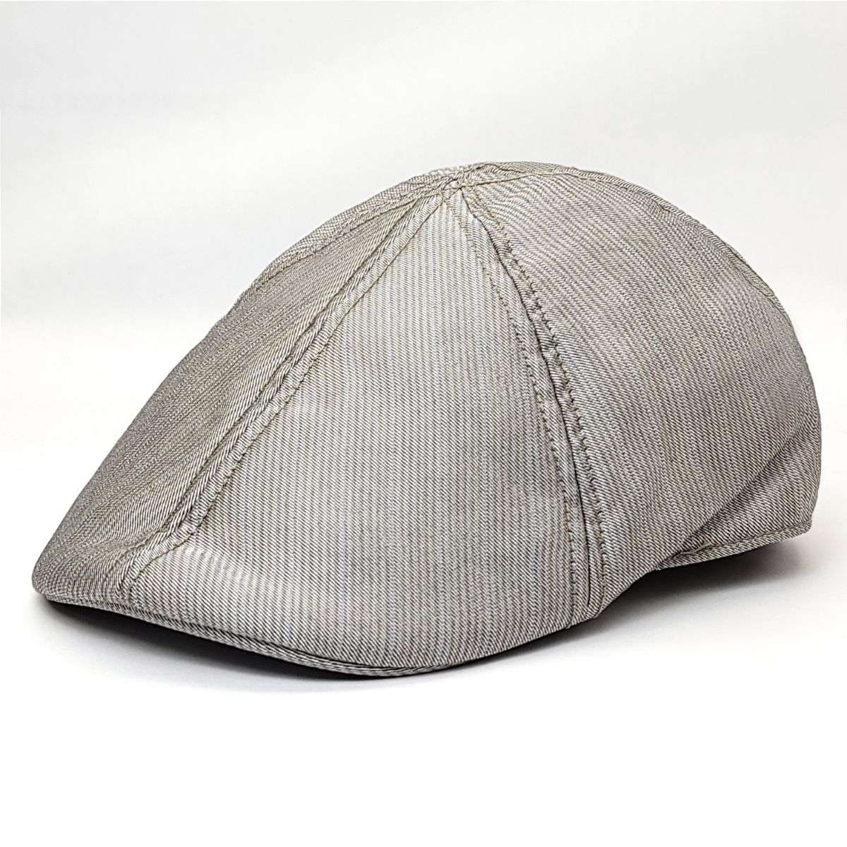 Fashion Ivy -M4442, Faux Silk, Multi-Coloured, L & XL Grey Fashion Hat