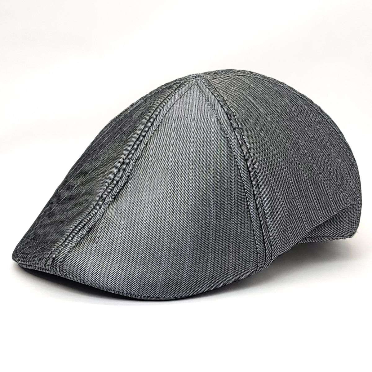 Fashion Ivy -M4442, Faux Silk, Multi-Coloured, L & XL Dark Grey Fashion Hat