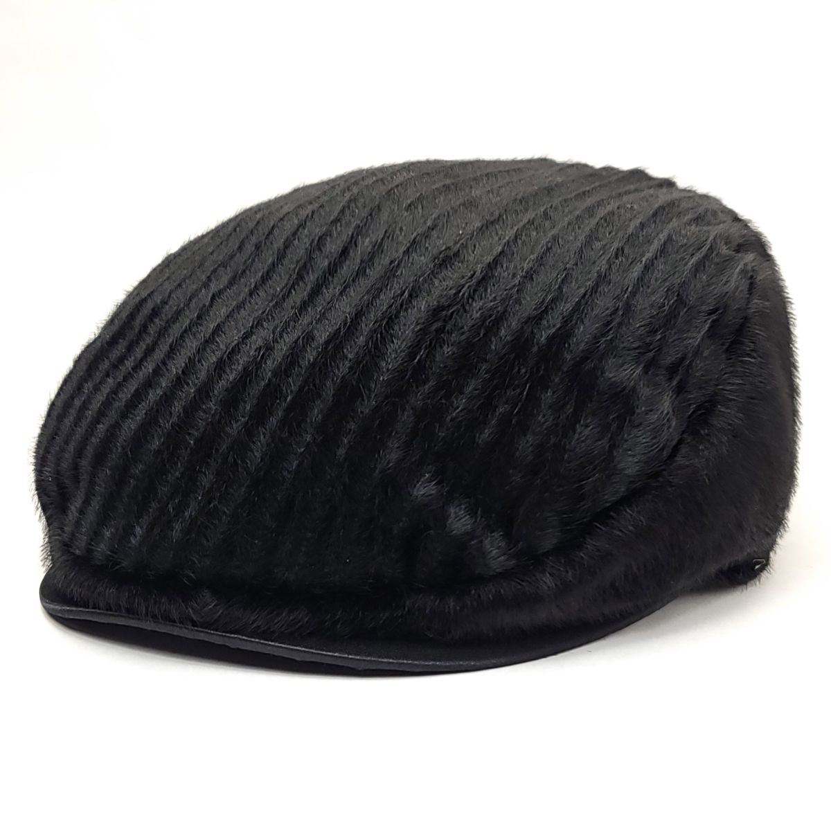 Fashion Ivy -M4334, Faux Fur, Multi-Coloured, M/L & L/XL Black Fashion Hat