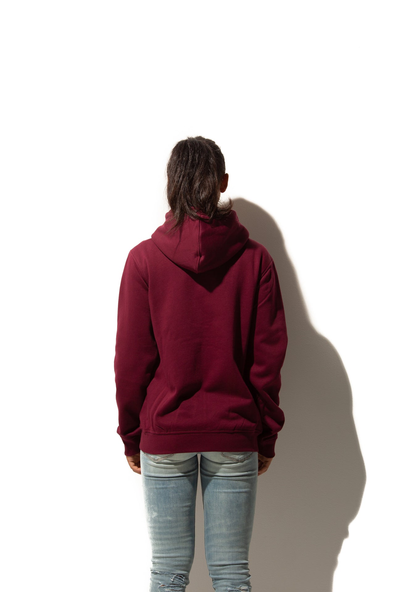 HERO-3020 Unisex Full Zip Hoodie - Maroon 3020 Adult Full-Zip Grey HERO Tops Unisex