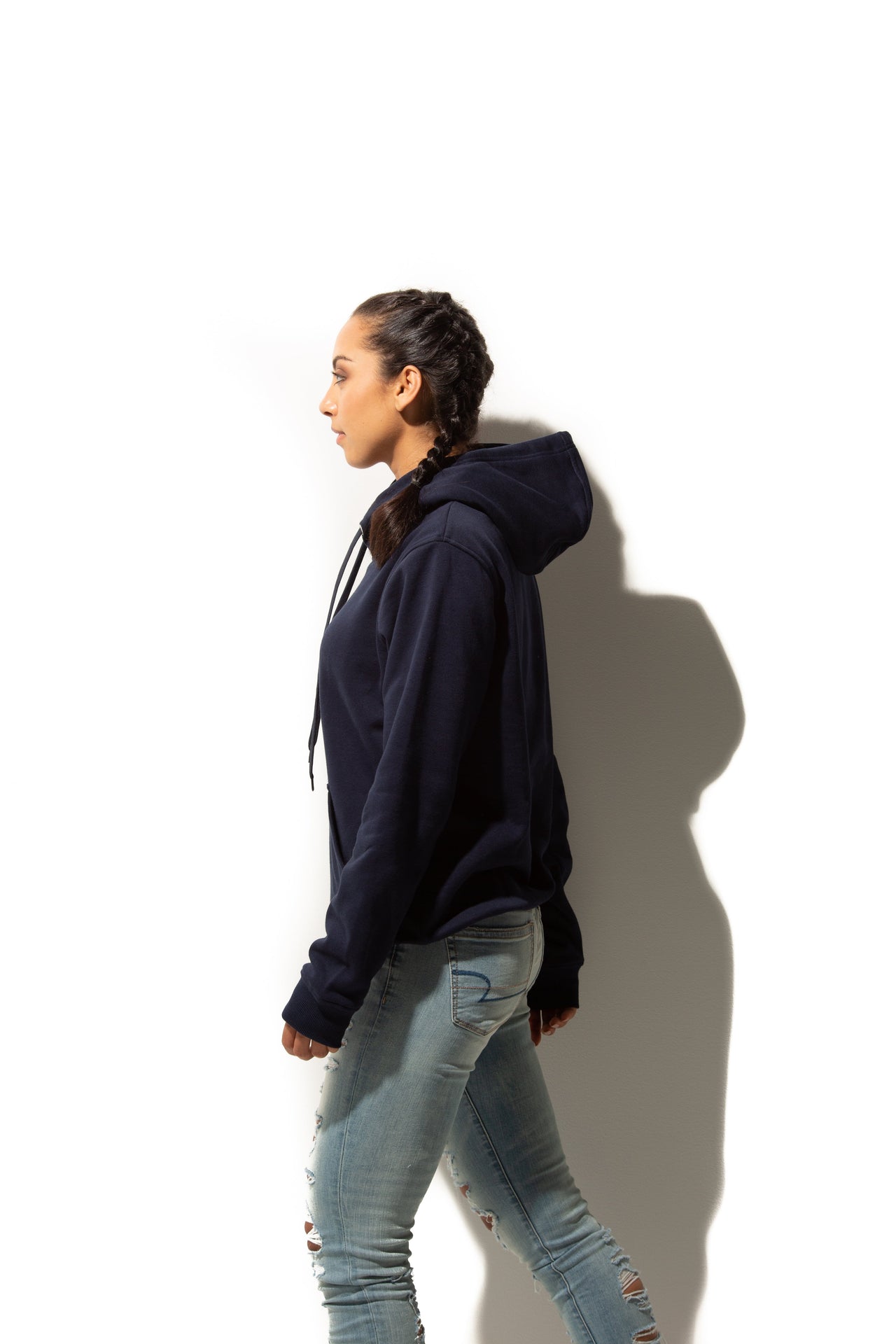 HERO-2020 Unisex Blank Hoodie - Navy Blue 2020 2023 Spring Sales Adult Blue HERO Tops Unisex