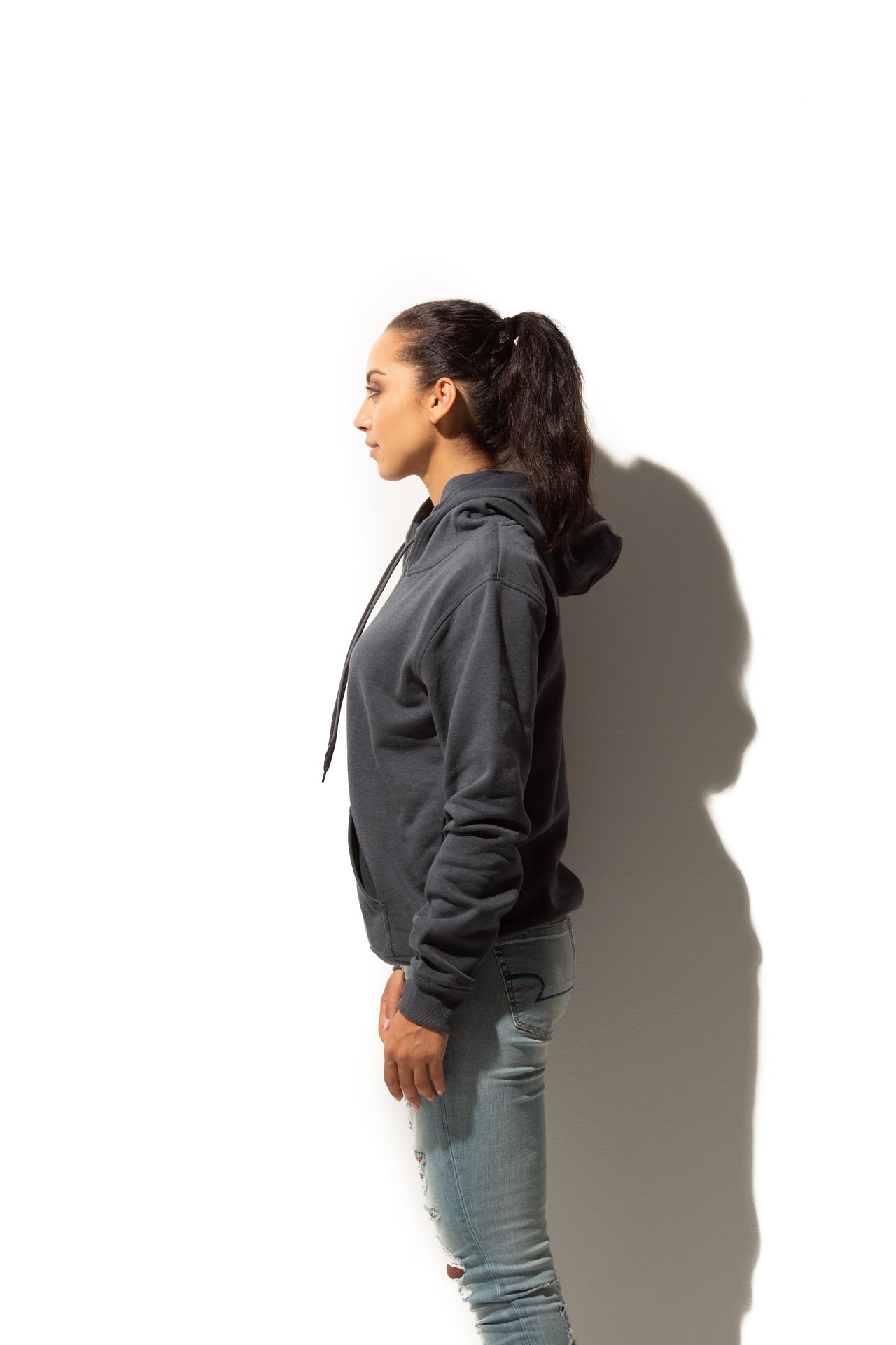 HERO-2020 Unisex Blank Hoodie - Dark Heather 2020 2023 Spring Sales Adult Grey HERO Tops Unisex