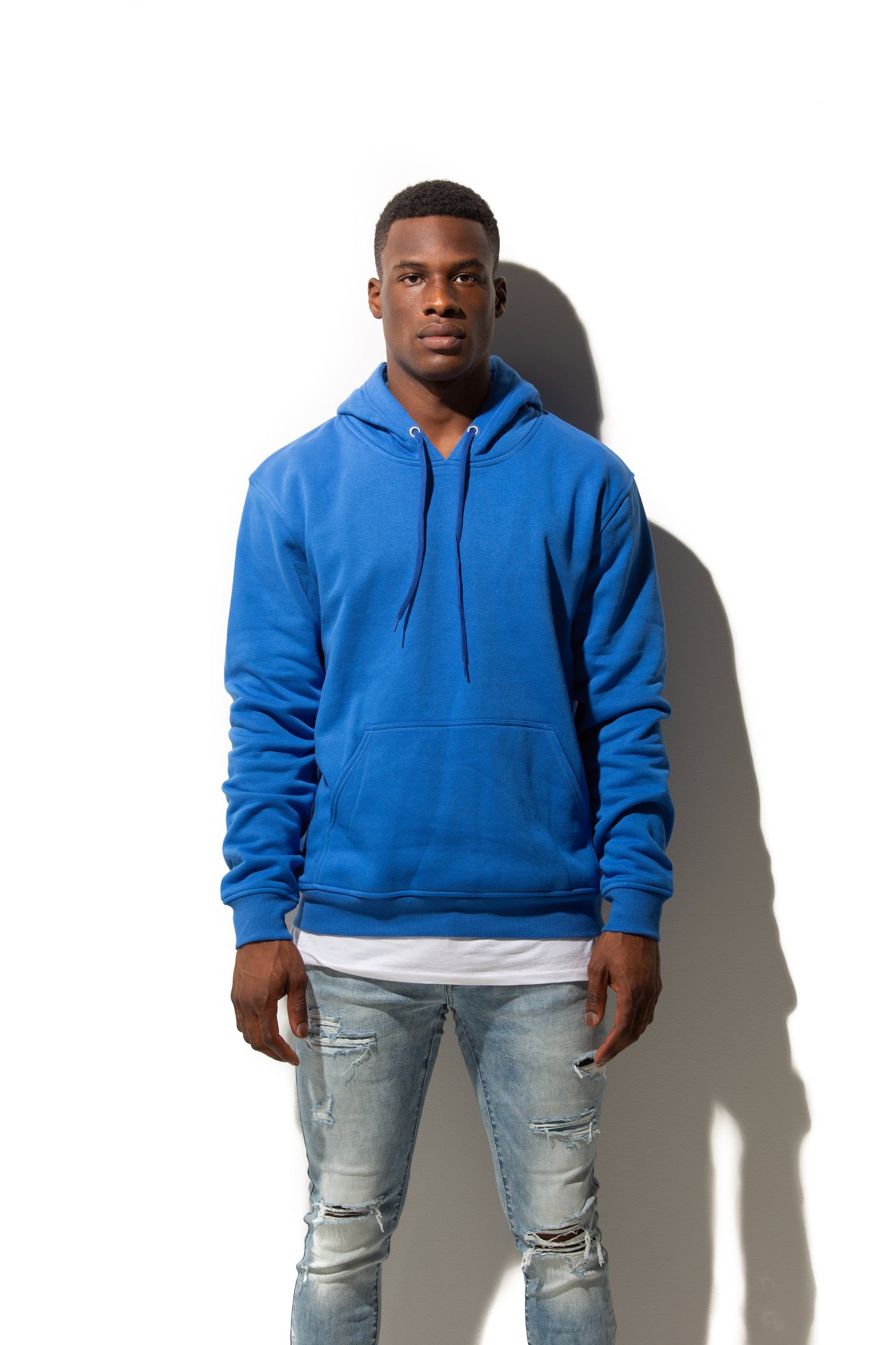 HERO-2020 Unisex Blank Hoodie - Royal Blue