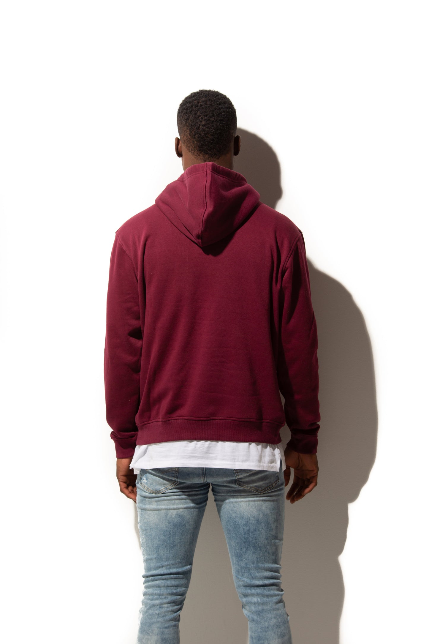 HERO-2020 Unisex Blank Hoodie - Maroon