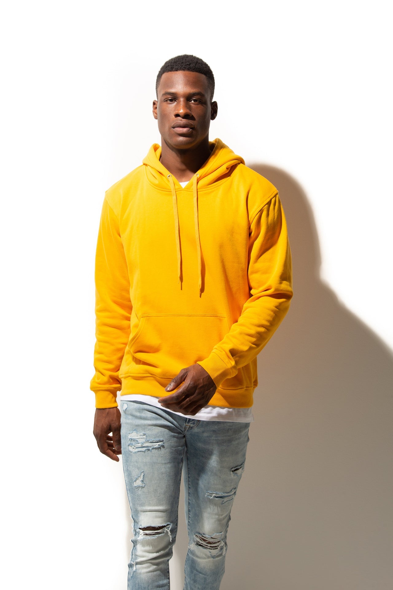 HERO-2020 Unisex Blank Hoodie - Gold 2020 Adult HERO Tops Unisex