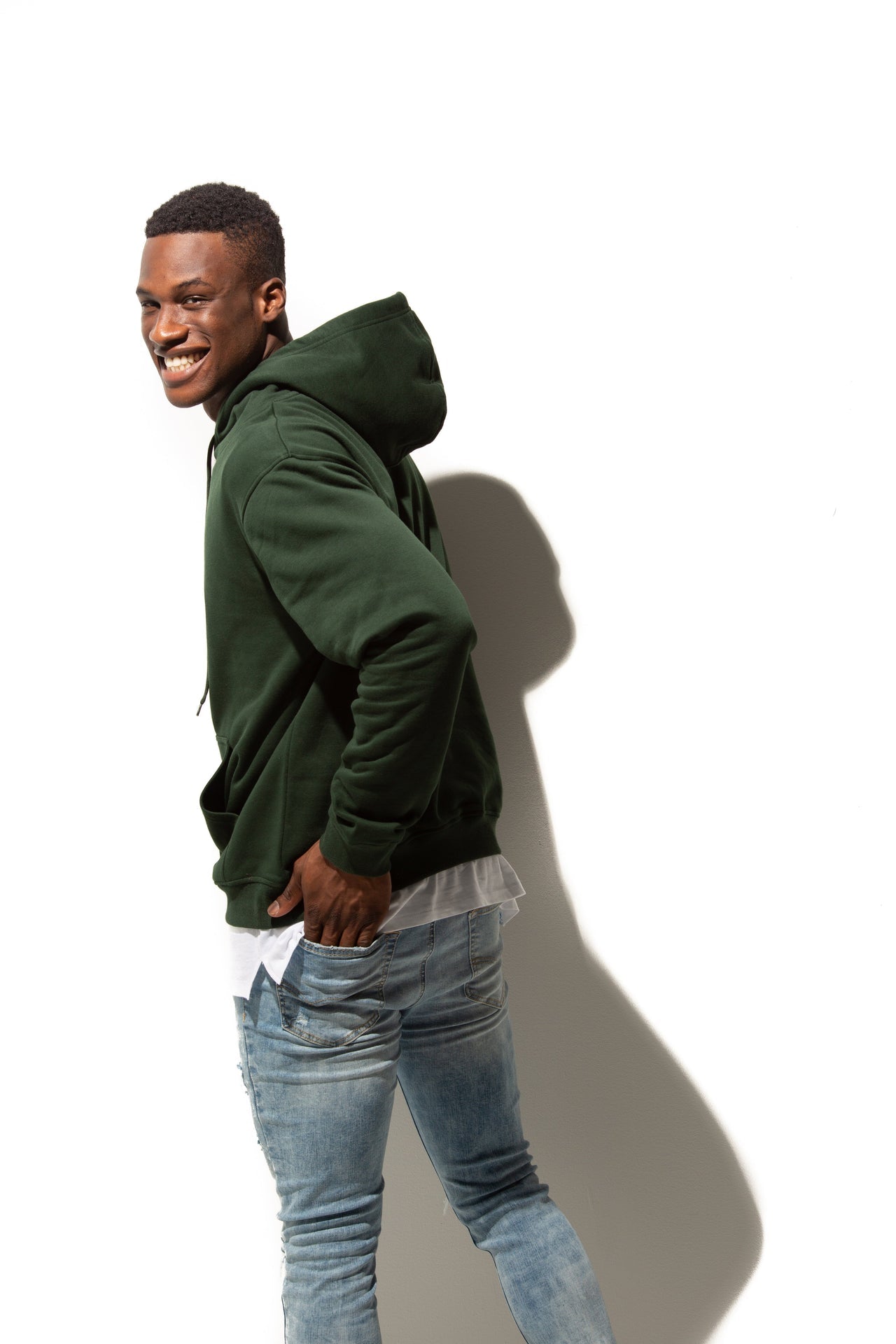 HERO-2020 Unisex Blank Hoodie - Forest Green 2020 2023 Spring Sales Adult Green HERO Tops Unisex
