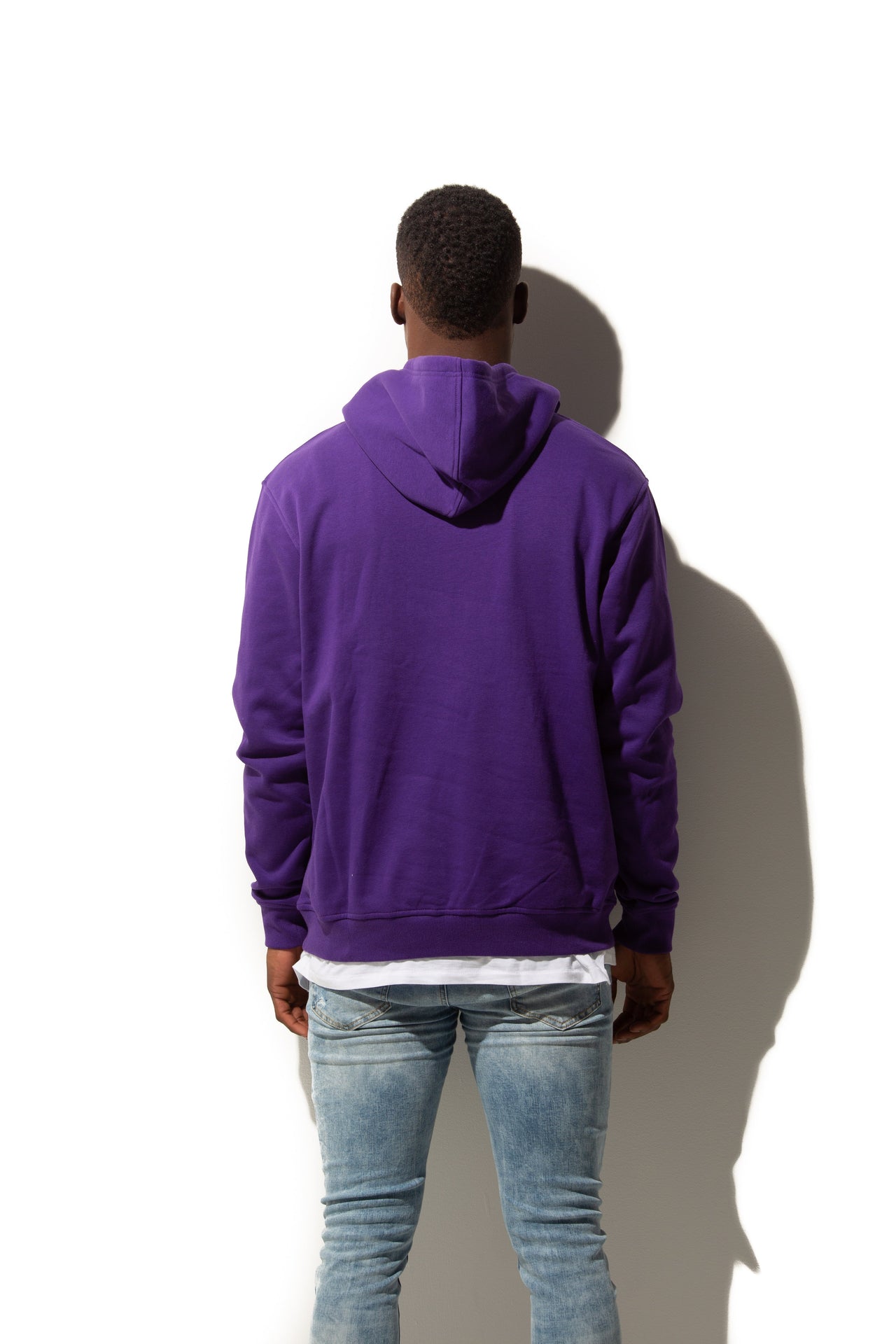 HERO-2020 Unisex Blank Hoodie - Purple 2020 Adult HERO Purple Tops Unisex