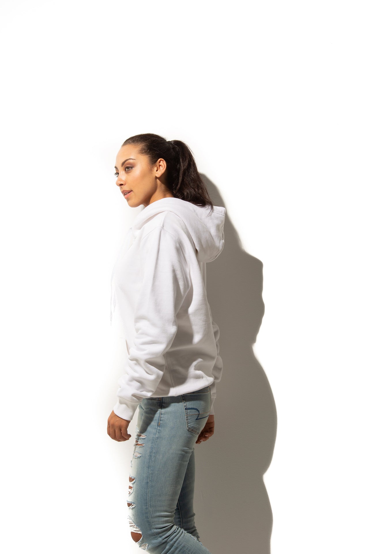 HERO-2020 Unisex Blank Hoodie - White 2020 Adult HERO Tops Unisex White