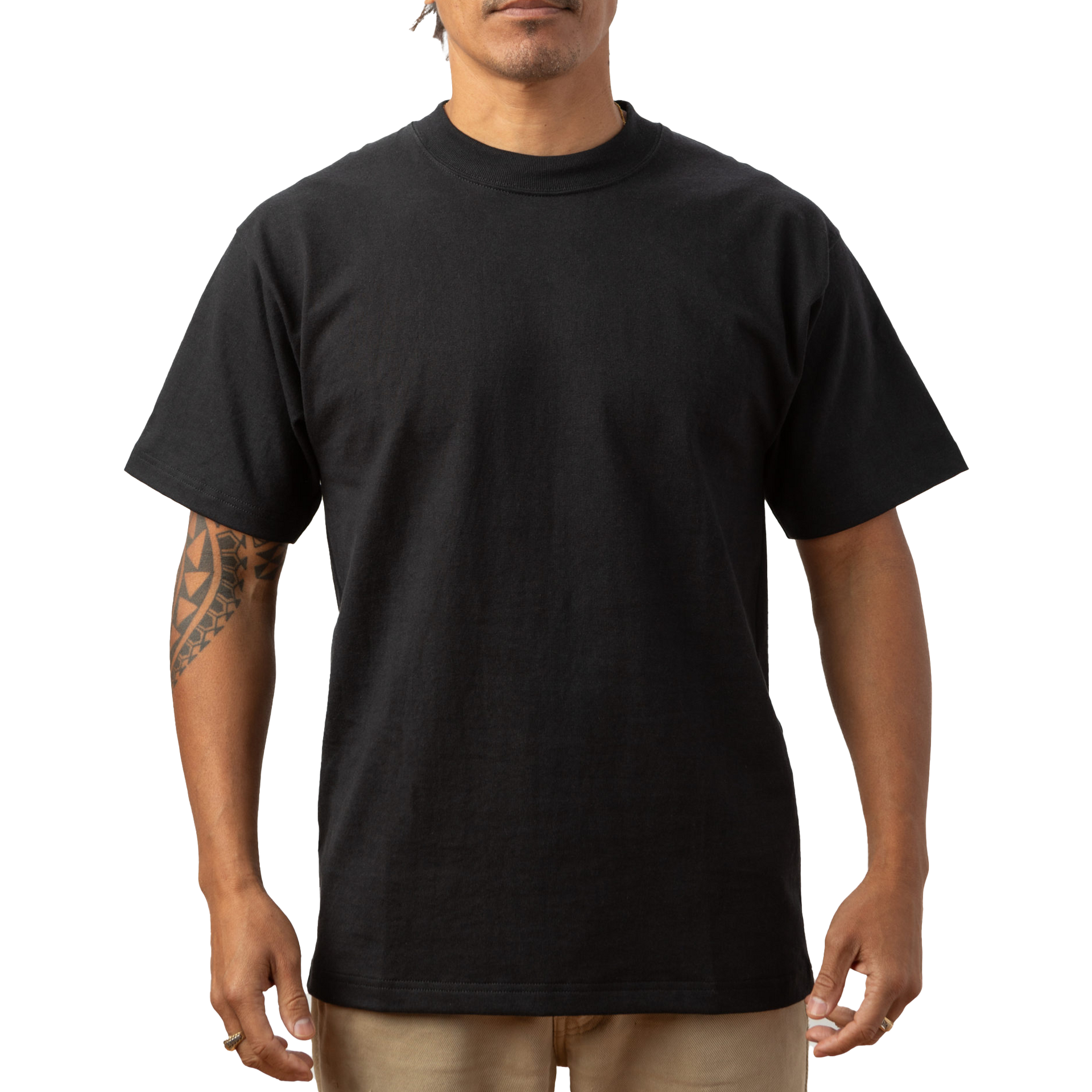 47232 - Bronx Tee BRONX COTTON Heavyweight MEN OPTIMA OVERSIZED tearaway