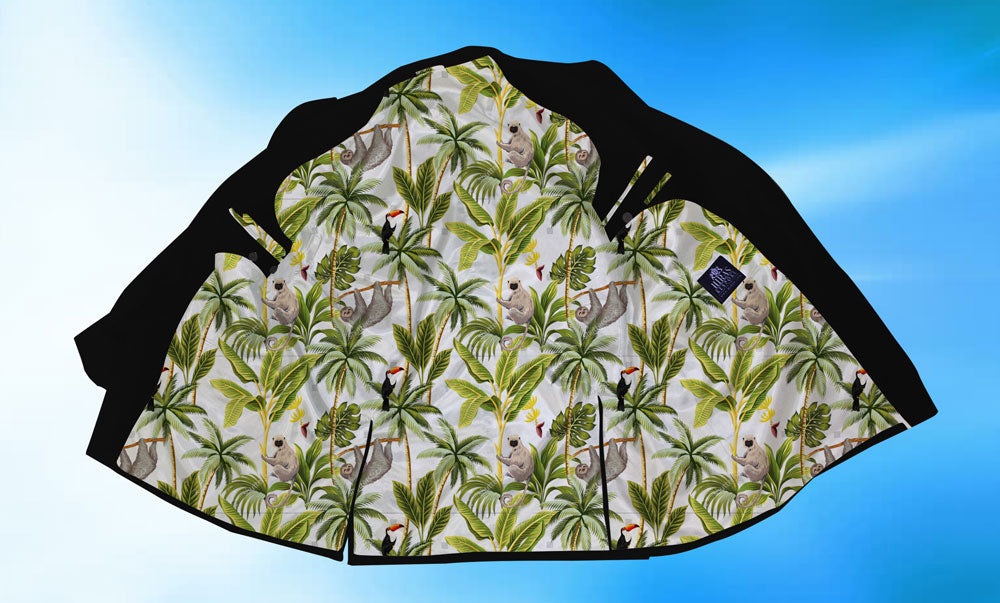 The Signature Liner | Custom Wedding Photo Suit Liner custom suit fabric sublimation suit