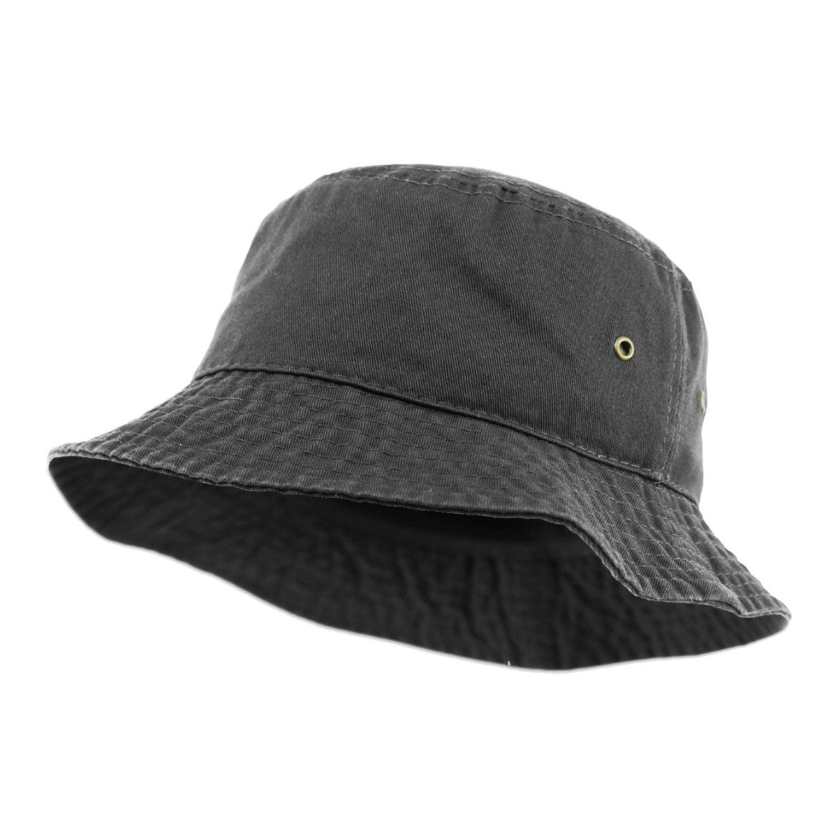 Bucket Hat - Multi-Coloured, S/M & L/XL Sizes Dark Grey