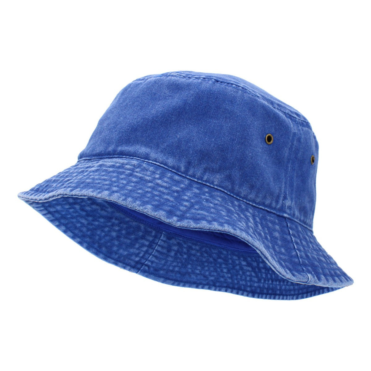 Bucket Hat - Multi-Coloured, S/M & L/XL Sizes Washed Royal