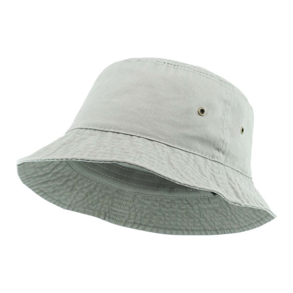 Bucket Hat - Multi-Coloured, S/M & L/XL Sizes Light Grey