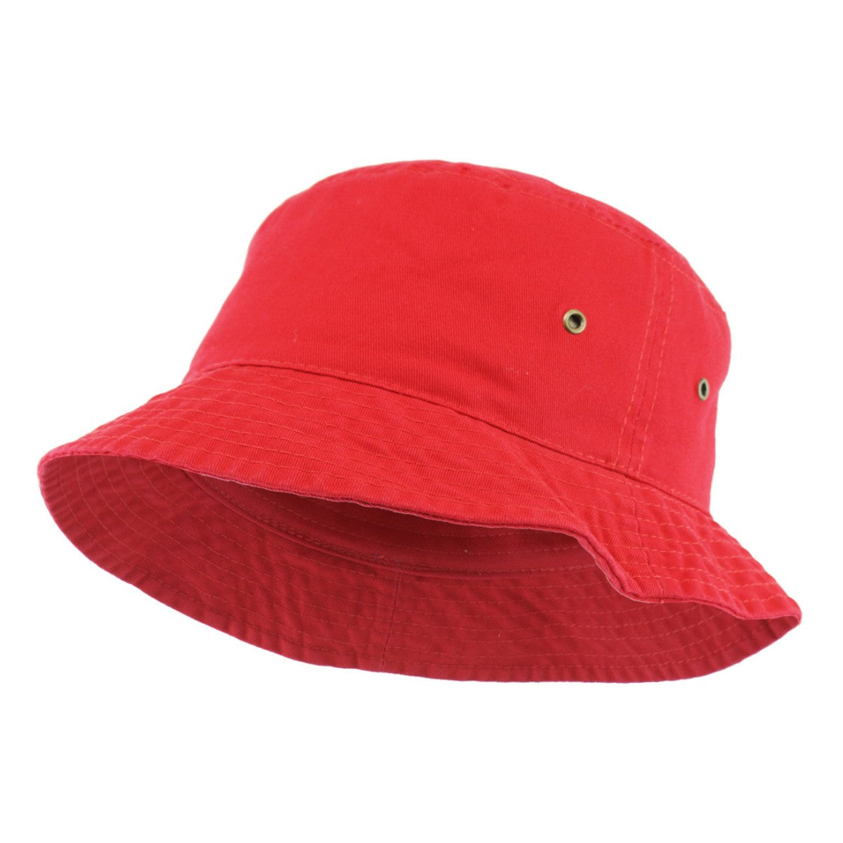 Bucket Hat - Multi-Coloured, S/M & L/XL Sizes Red