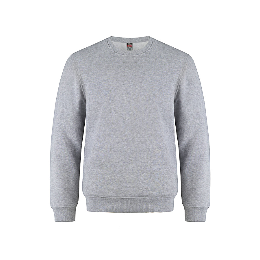 L0540Y - Crew - Youth Crewneck Sweatshirt Athletic Grey Heather 70% Cotton 30% Polyester 540y __label: NEW Ladies team youth