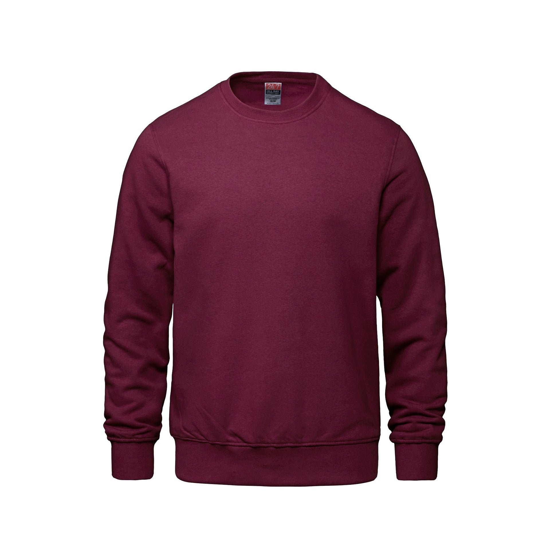 L00540 - Crew - Adult Crewneck Sweatshirt Maroon 540 __label: IN STOCK __label:NEW COLORS Ladies team