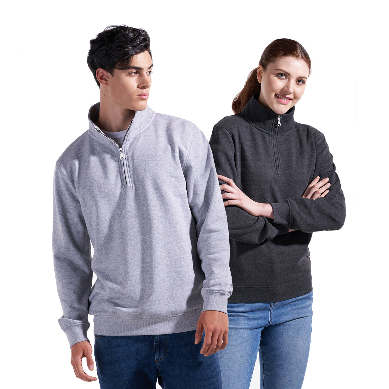 L00545 - Flux - 1/4 Zip Sweatshirt