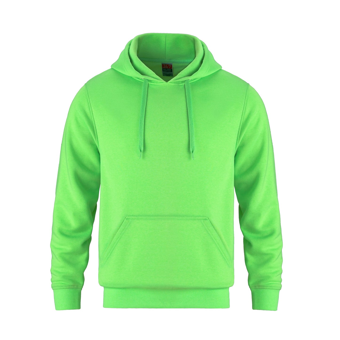 L00552 - Flash - Pullover Hooded Sweatshirt (INTENSE COLORS) Intense Lime 1850 552 __label: Sept'24 __label:Coming SOON atcf2500 extreme g185 hoodie hoodies intense popover pullover safety hoodie