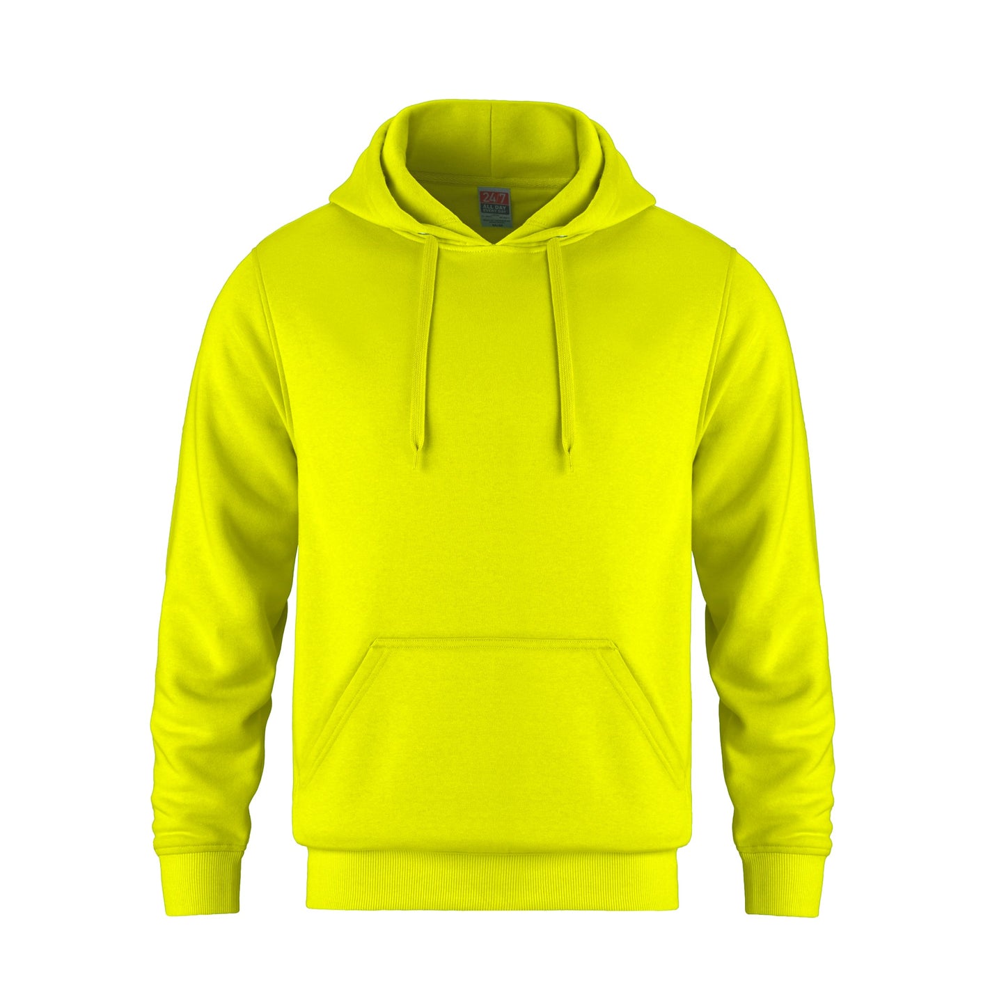 L00552 - Flash - Pullover Hooded Sweatshirt (INTENSE COLORS) Intense Yellow 1850 552 __label: Sept'24 __label:Coming SOON atcf2500 extreme g185 hoodie hoodies intense popover pullover safety hoodie