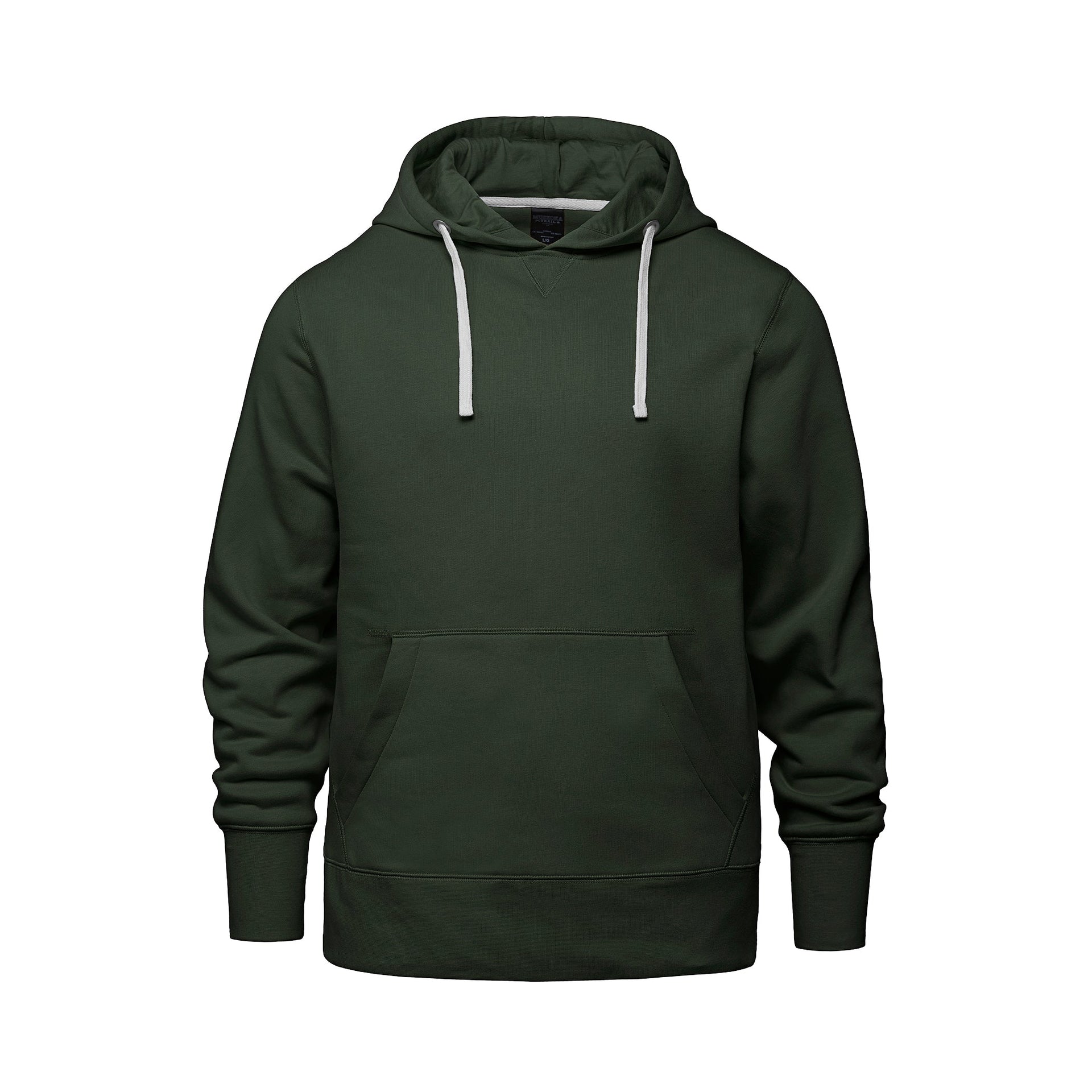 L00660 - Cedar Point - Adult Pullover Hooded Sweatshirt Forest Green 660 __label:May '25 __label:NEW COLORS adult eco-friendly mens Muskoka Trail sustainable sweatshirt