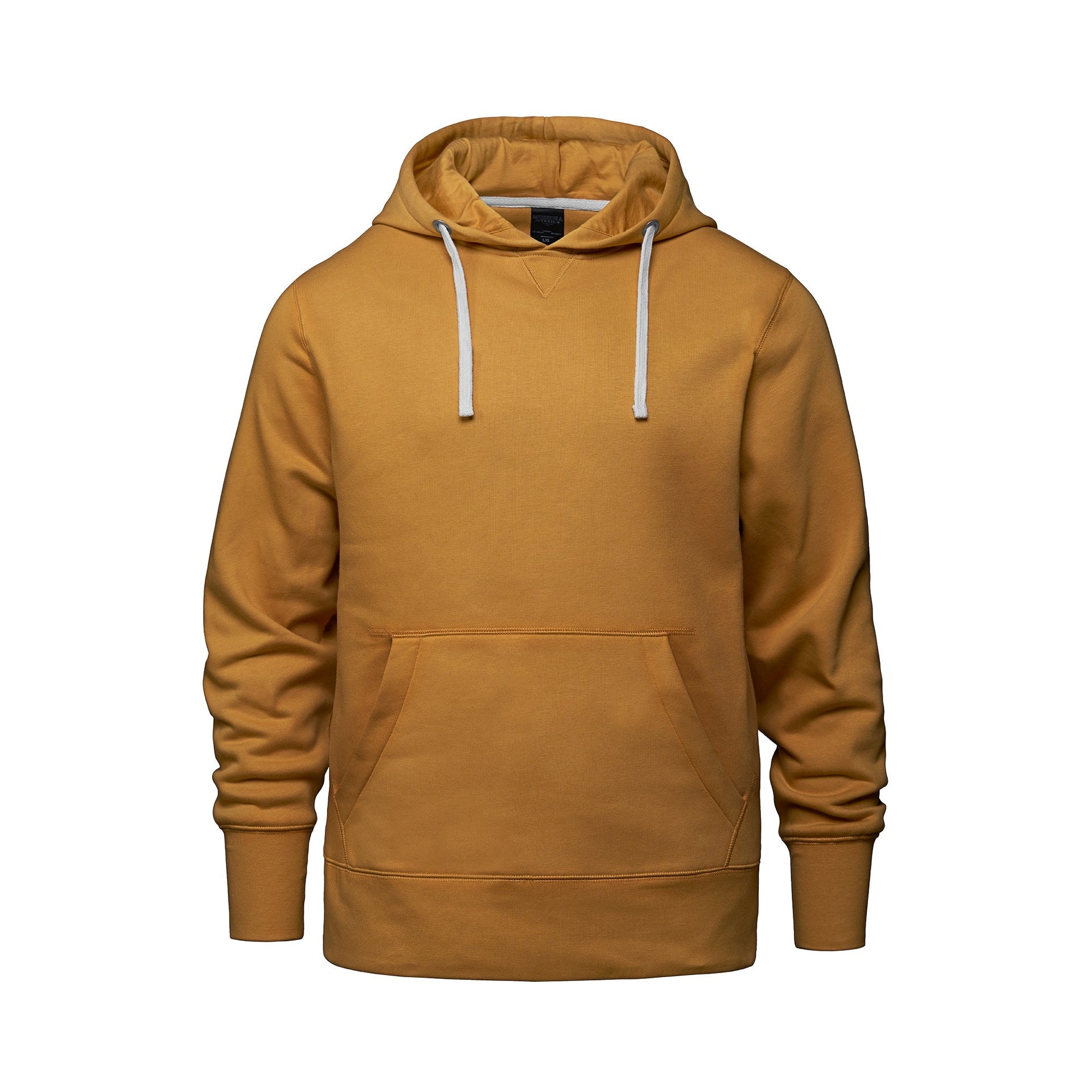 L00660 - Cedar Point - Adult Pullover Hooded Sweatshirt Gold 660 __label:May '25 __label:NEW COLORS adult eco-friendly mens Muskoka Trail sustainable sweatshirt