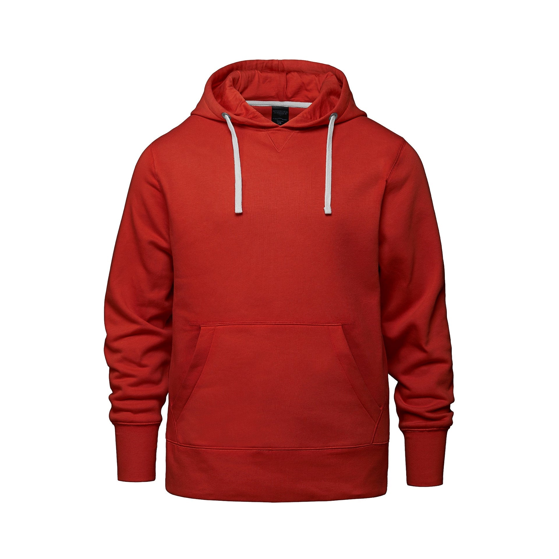 L00660 - Cedar Point - Adult Pullover Hooded Sweatshirt Red 660 __label:May '25 __label:NEW COLORS adult eco-friendly mens Muskoka Trail sustainable sweatshirt