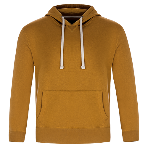 L00660 - Cedar Point - Adult Pullover Hooded Sweatshirt Gold 80% Cotton 20% Recycled Polyester 660 adult eco-friendly mens Muskoka Trail sustainable sweatshirt