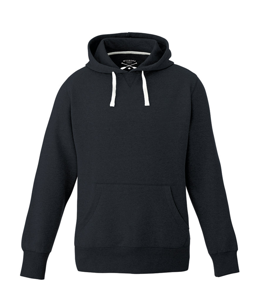 L00661 - Cedar Point - Ladies Pullover Hooded Sweatshirt Navy 80% Cotton 20% Recycled Polyester 661 eco-friendly Ladies Muskoka Trail sustainable sweatshirt Women