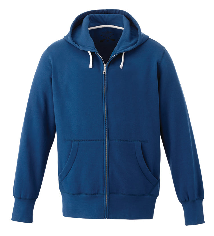 L00670 - Lakeview - Adult Full-Zip Hooded Sweatshirt Blue 80% Cotton 20% Recycled Polyester 670 adult eco-friendly mens sustainable sweater sweatshirt zip up