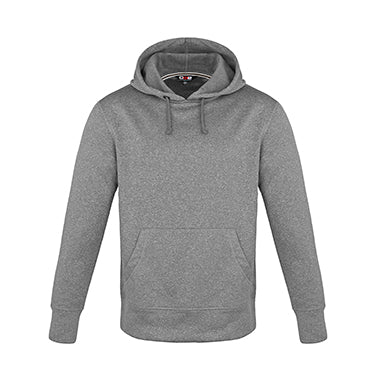 L00687 - Palm Aire - Adult Polyester Pullover Hooded Sweatshirt Grey 100% Polyester Brushed Fleece 687 adult CX2 mens team