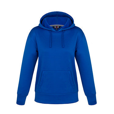 L00688 - Palm Aire - Ladies Polyester Pullover Hooded Sweatshirt Blue 100% Polyester Brushed Fleece 688 CX2 Ladies team Women