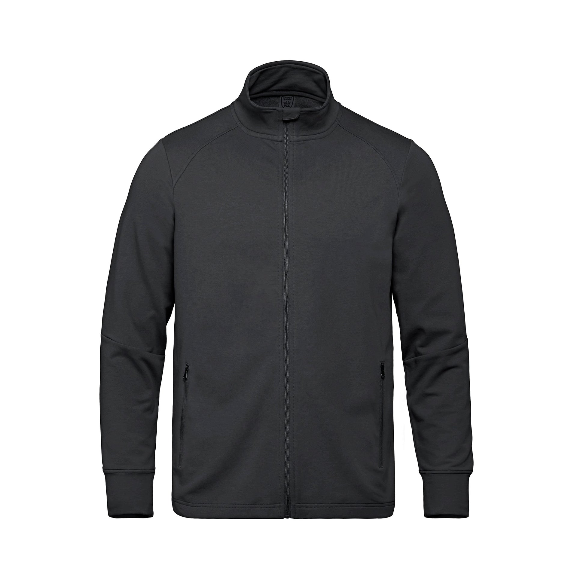L00850 - Adventurer - Adult French Terry Performance Full Zip Sweatshirt Black 0850 850 __label:IN-STOCK french terry koi lulu lululemon