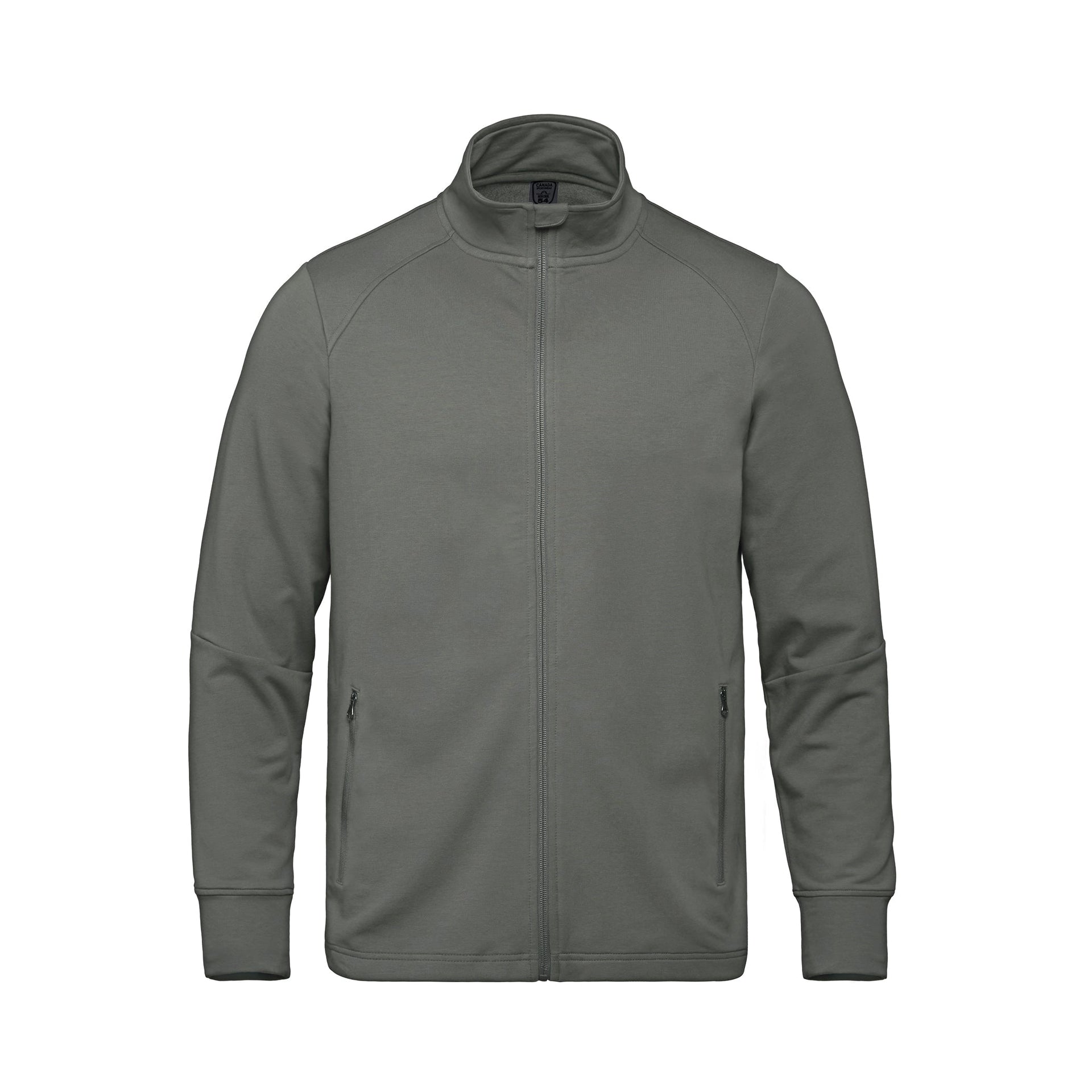 L00850 - Adventurer - Adult French Terry Performance Full Zip Sweatshirt Sage Green 0850 850 __label:IN-STOCK french terry koi lulu lululemon