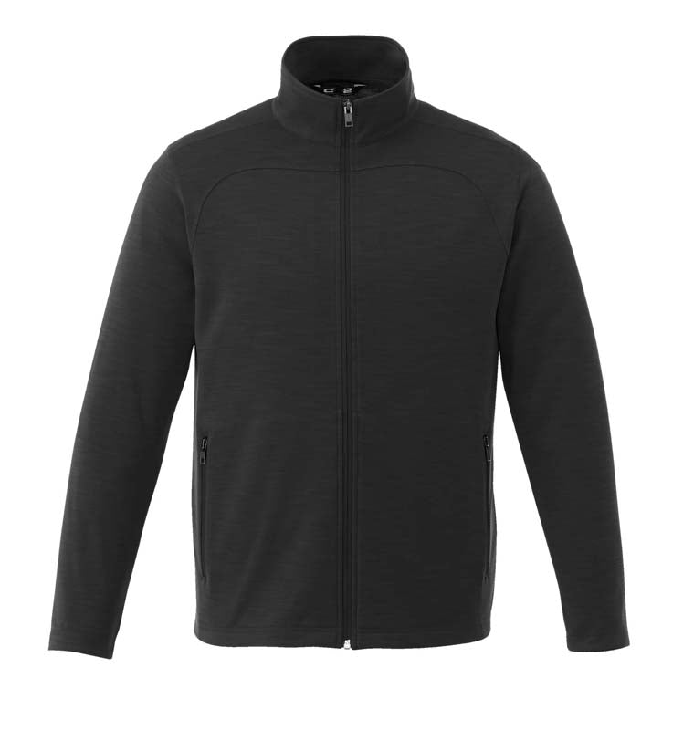 L00870 - Hillcrest - Men's Interlock Full-Zip Jacket Black 100% Polyester Interlock 870 __label:SALE-Cobalt & Red adult CX2 hillcrest mens sweater