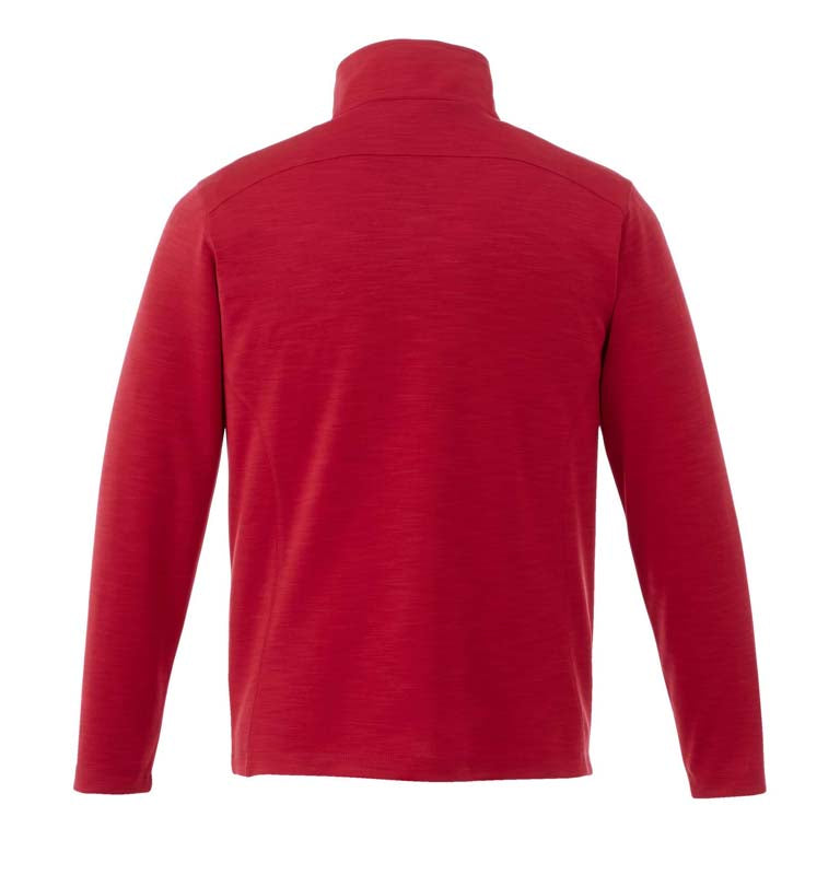 L00870 - Hillcrest - Men's Interlock Full-Zip Jacket 870 __label:SALE-Cobalt & Red adult CX2 hillcrest mens sweater