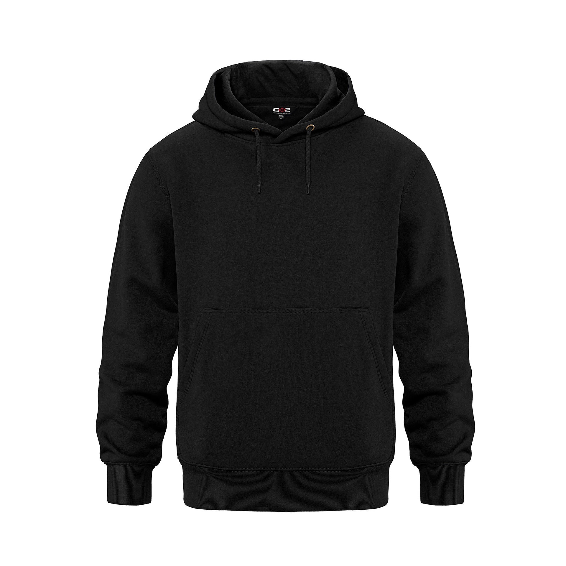 L00880 - Fortress - 440GSM Adult Water Repellent Pullover Hooded Sweatshirt Black 100615 40GSM 420GSM 880 __label __label:IN-STOCK carhartt heavy hoodie L0880 L880 popover rain defender