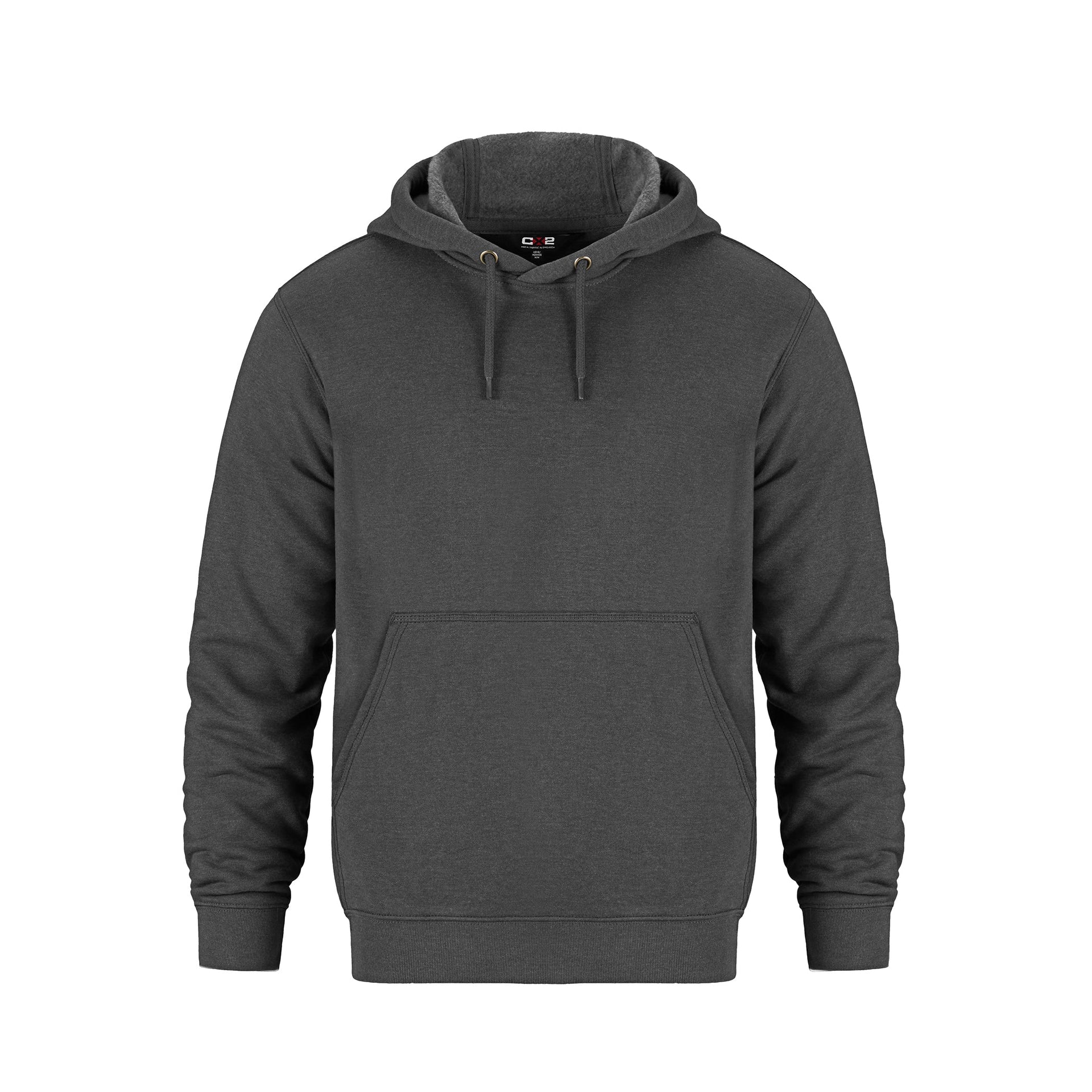 L00880 - Fortress - 440GSM Adult Water Repellent Pullover Hooded Sweatshirt Charcoal Heather 100615 40GSM 420GSM 880 __label __label:IN-STOCK carhartt heavy hoodie L0880 L880 popover rain defender