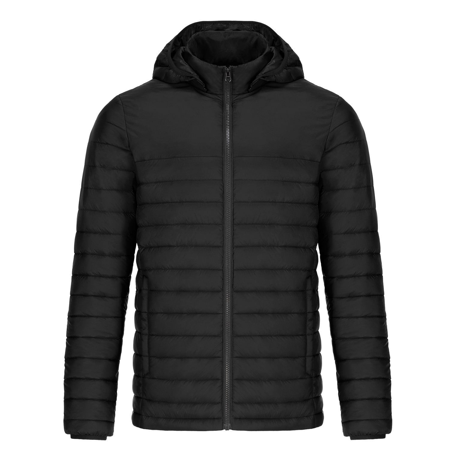 L00900 - Canyon - Men's Puffy Jacket w/ Detachable Hood Black 900 adult mens Muskoka Trail team