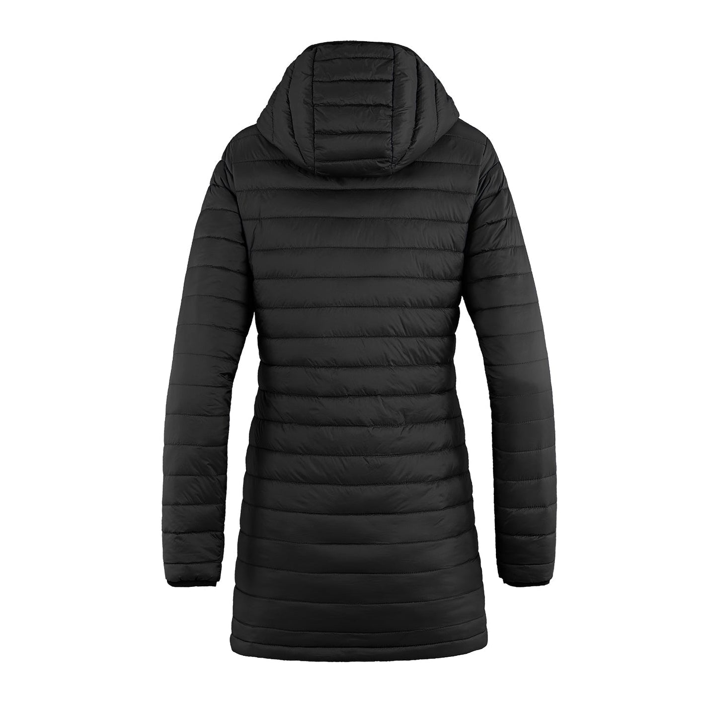 L00903 - Glacier Bay - Ladies Full Length Puffy Jacket w/ Detachable Hood 903 Jacket Ladies Lightweight Muskoka Trail Puffy Women