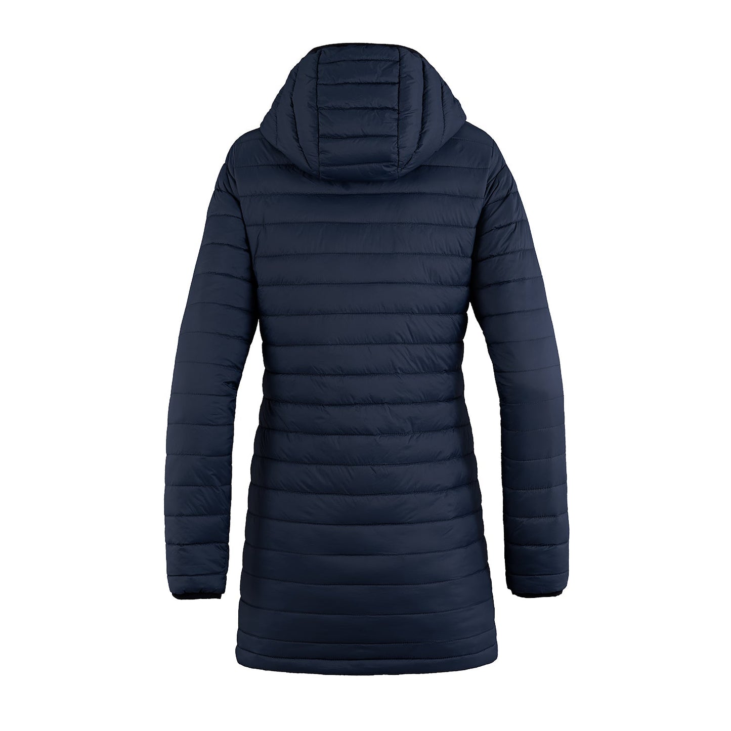 L00903 - Glacier Bay - Ladies Full Length Puffy Jacket w/ Detachable Hood 903 Jacket Ladies Lightweight Muskoka Trail Puffy Women