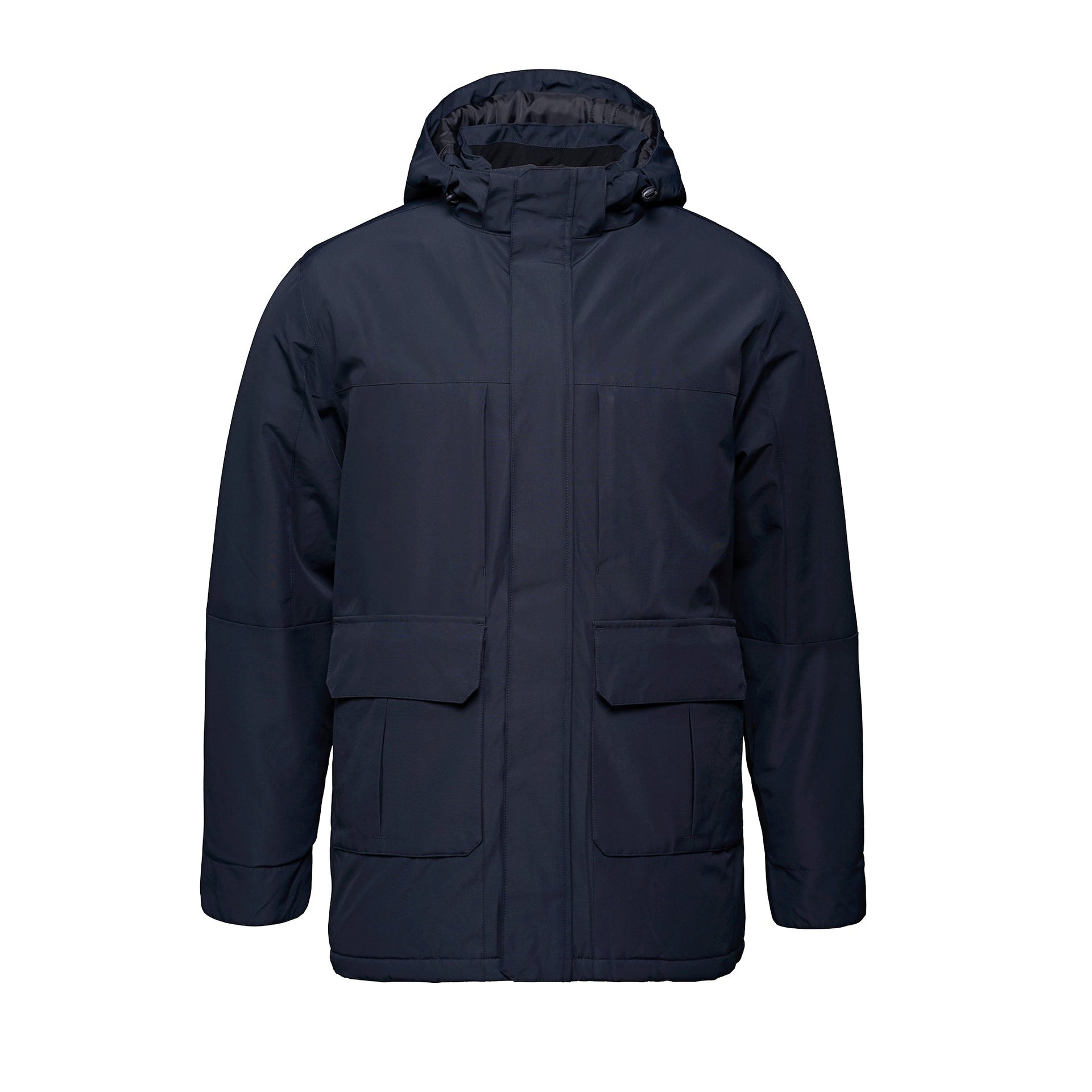 L01080 - Ideal - Adult Insulated Parka w/ Detachable Hood Navy 1080 adult Canada Sportswear df7663 mens