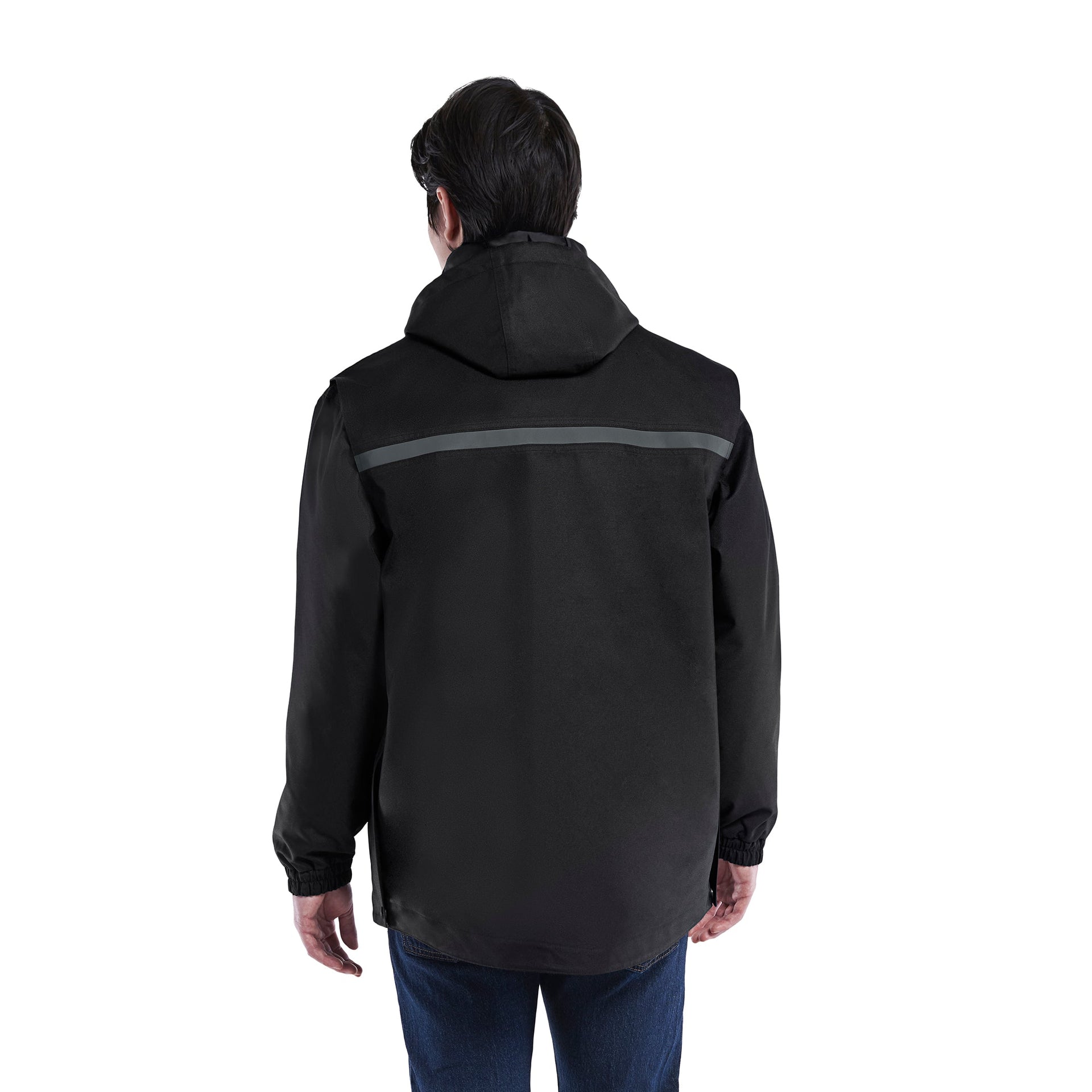 L01120 - Pinnacle - Heavy Duty 3 in 1 Parka w/ Detachable Hood 1120 3in1 __label:NEW gun access gun zipper police jacket venting winter workwear