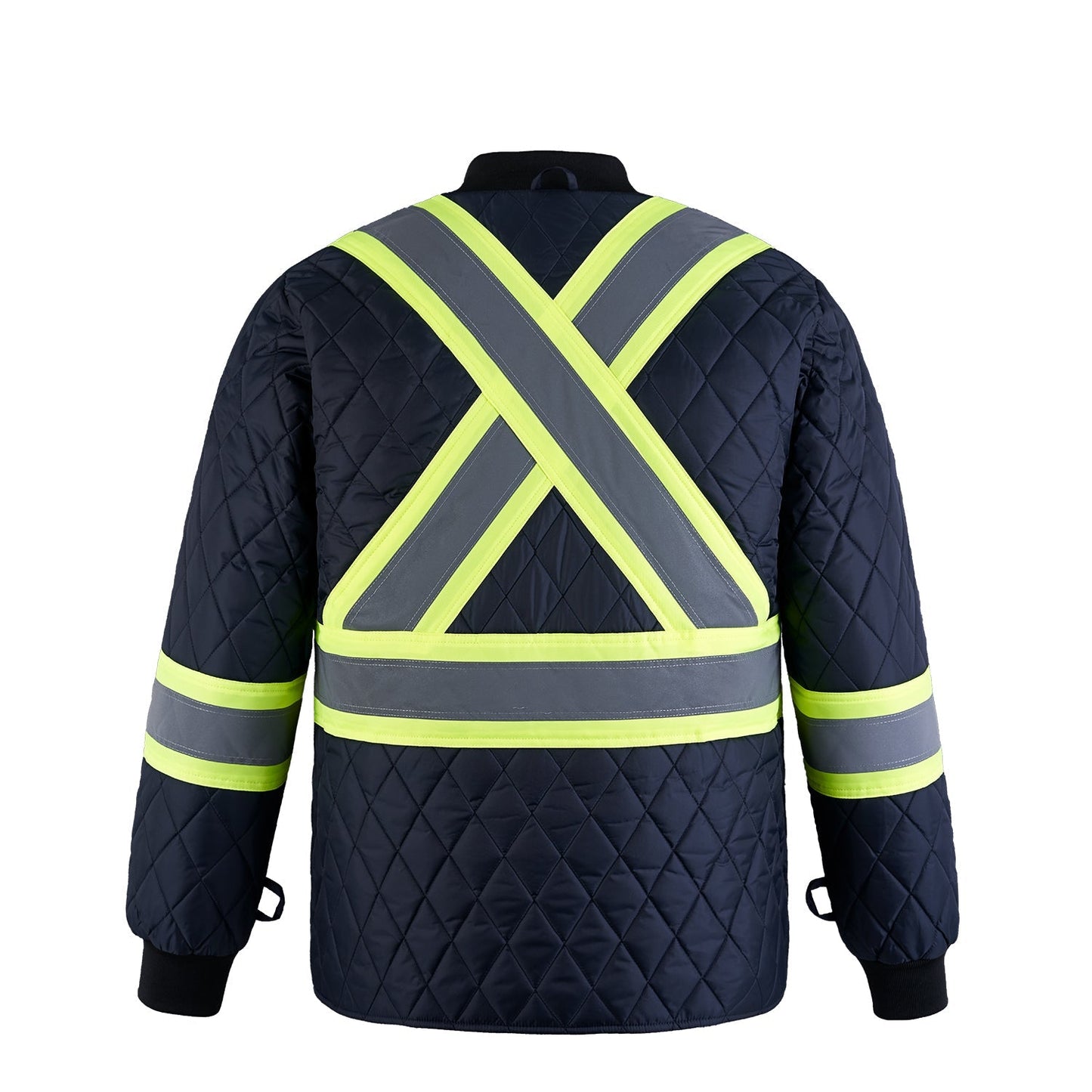 L01277 - Peterbuilt - Hi-Vis 3 in 1 Bomber Jacket w/ Detachable Hood