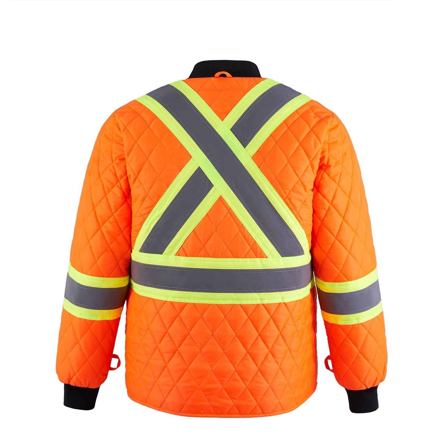 L01277 - Peterbuilt - Hi-Vis 3 in 1 Bomber Jacket w/ Detachable Hood